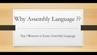 8086 Assembly Language Tutorial For Beginners  Part 02  Importance Of Assembly Language [upl. by Londoner308]