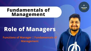 Fundamentals of Management  Functions of Manager [upl. by Housen]