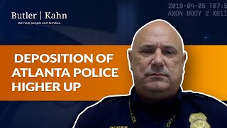 Deposition of Atlanta Police Higher Up [upl. by Kessiah935]