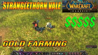 WOW Classic  Stranglethorn Vale easy gold farming location [upl. by Ailsun975]