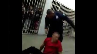 Policías golpean a preso en Tijuana [upl. by Angie]