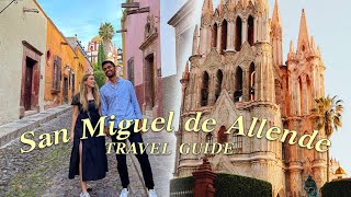 The most BEAUTIFUL city in Mexico  San Miguel de Allende in 24 hours travel guide [upl. by Aenneea692]