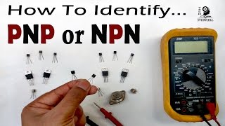 How to Identify PNP or NPN Transistor [upl. by Idonah515]