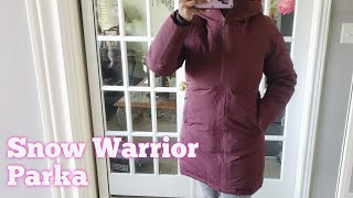 Lululemon Snow Warrior Parka Review  Worth It [upl. by Ardnaeel]