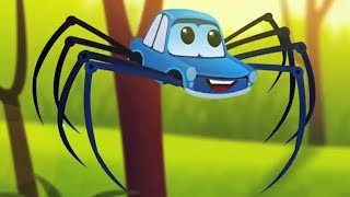 Incy Wincy Spider  Kids Car Nursery Rhymes amp Songs [upl. by Nillor]