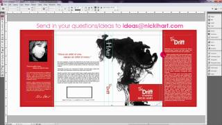 How to Design a Book Jacket Cover  BOOK DESIGN [upl. by Prussian]