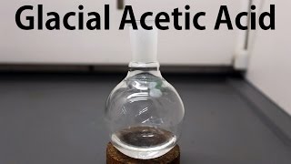 How to make Glacial Acetic Acid [upl. by Tallou]