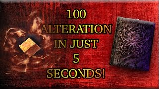 SKYRIM 1100 ALTERATION IN 5 SECONDS [upl. by Bancroft386]