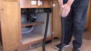 RV DIY Vroom RV Retracting Central Vacuum System [upl. by Haelhsa]