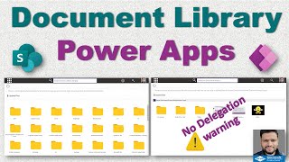 Power Apps for SharePoint Document Library [upl. by Attekal]