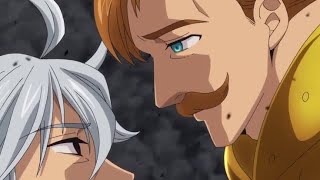 Seven Deadly Sins  Escanor Vs Estarossa  English Sub [upl. by Arolf]