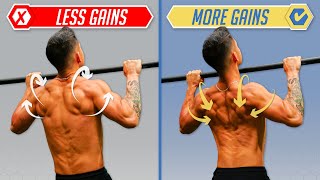 How To Get MORE Gains From PullUps 4 Mistakes You Need To Fix [upl. by Ericha114]