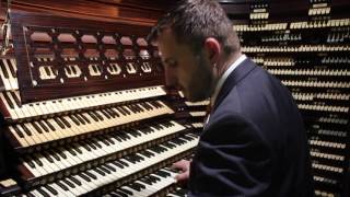 Boardwalk Hall Organist Steven Ball Takes Us Out to the Ball Game [upl. by Hsac555]