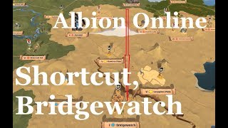 Albion Online  Caerleon to Bridgewatch fast almost safely [upl. by Bodwell]