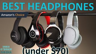 Best Budget Headphones on Amazon Bluetooth  UNDER 65 [upl. by Katina]