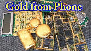 idea how to make pure gold from old cell phone mobile phones Smartphones [upl. by Groh]