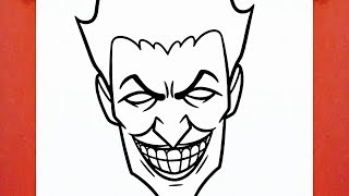 HOW TO DRAW THE JOKER [upl. by Koppel]