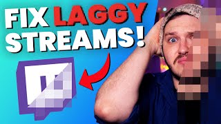 How To FIX Your Laggy Stream  Fix Dropped Frames Best Encoder And Bitrate Settings [upl. by Satterfield8]