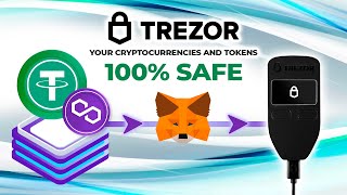 How to add USDT to Trezor wallet via Metamask using Polygon network [upl. by Remliw493]