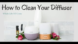 How To Clean Your Essential Oil Diffuser  Petal Diffuser DoTerra [upl. by Assirrec]