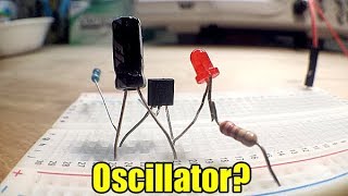 How to make a single transistor oscillator [upl. by Naesyar]