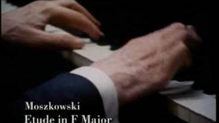 Vladimir Horowitz  Moszkowski  Etude in F Major [upl. by Assetak]