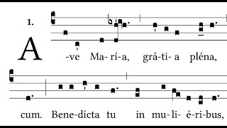 Ave Maria  Gregorian Chant [upl. by Anastasio]