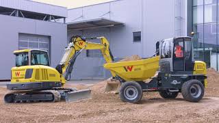 Wacker Neuson Raddumper mit Kabine [upl. by Anayad]