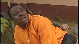 Mr Ibu The stupid Gateman  Funny Nollywood Comedy [upl. by Alaine]