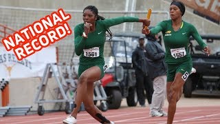 Fastest 4x1 In HS HISTORY [upl. by Nomi]