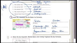 Lecture 9 Netzwerk A1 Chapter 2 Arbeitsbuch German Language A1 SelfStudy [upl. by Ellenyl466]