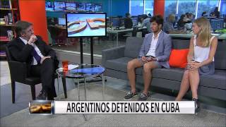 Argentinos detenidos en Cuba [upl. by Ahsam]