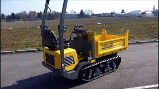 Track Dumper DT15  Wacker Neuson [upl. by Alejna583]