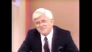 Donahue Race Relations show with commercials WMAQ Chicago 1992 [upl. by Arbmik]