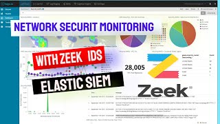 Network Security Monitoring with Zeek  Bro and Elastic SIEM lab [upl. by Sommer]