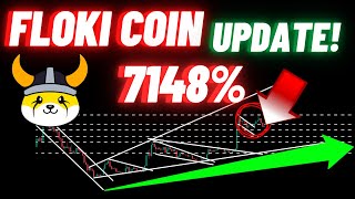 FLOKI Crypto Coin Rallied 7148  What Next [upl. by Nnylannej]