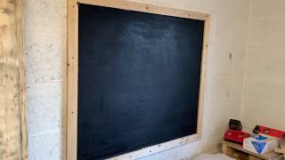 How to make a Wooden Blackboard  Do it yourself [upl. by Cerf]