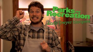 Parks and Recreation  BEST OF Andy Dwyer Bloopers [upl. by Liahus485]