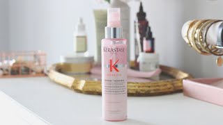 Kérastase Genesis Défense Thermique Blow Dry Primer Review [upl. by Suolhcin]