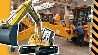 How To Build A JCB Digger for Children  JCB Video For Children [upl. by Rachaba]