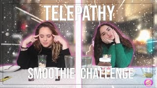 TWIN TELEPATHY SMOOTHIE CHALLENGE [upl. by Kathe]