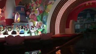 Joyland Chinese Knock Off Its a Small World Dark Ride Boat Ride POV Jin Jiang Action Park China [upl. by Erv]