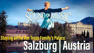 Sound Of Music Filming Locations  Salzburg Austria  Schloss Leopoldskron [upl. by Brinna]