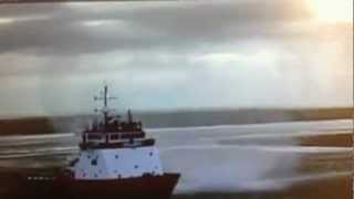 Waterspout Hits Vessel [upl. by Evanthe]