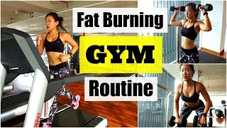 My Fat Burning GYM Routine Treadmill Interval Running [upl. by Annait]