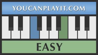 Take Me Out to the Ball Game  Piano Tutorial [upl. by Fontana]