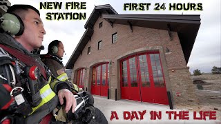 First 24 Hours in a New Fire Station  A Day in the Life [upl. by Stclair]