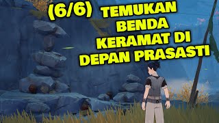 TEMUKAN BENDA KERAMAT DI DEPAN PRASASTI  Genshin Impact [upl. by Adlitam5]