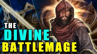 Skyrim SE Builds  The Divine Battlemage  Sword amp Staff Modded Build [upl. by Asiek]