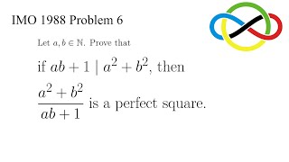 Solving the Legendary IMO Problem 6 in 8 minutes  International Mathematical Olympiad 1988 [upl. by Nirrak837]